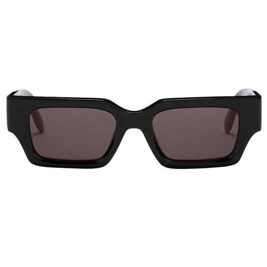 Palm Angels Mens Hyde Rectangle Sunglasses (Black/Dark Grey) - Image 2