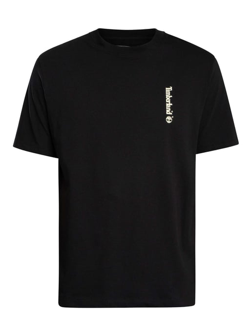 Timberland T-Shirt Met Ovaal Logo Op De Achterkant, Zwart - Image 5