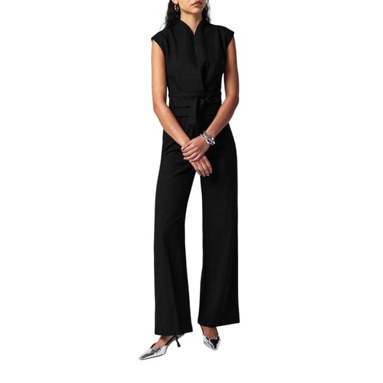 Odd Muse Jumpsuit met wijde pijpen voor dames (Zwart) - Image 1