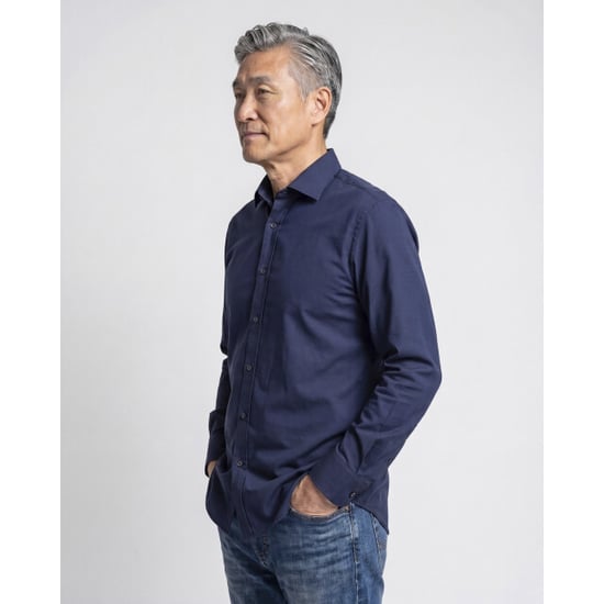 Campbell Casual overhemd donker - Image 3