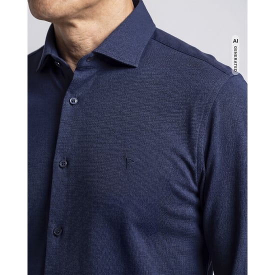 Campbell Casual overhemd donker - Image 4
