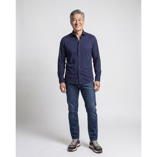 Campbell Casual overhemd donker - Image 5
