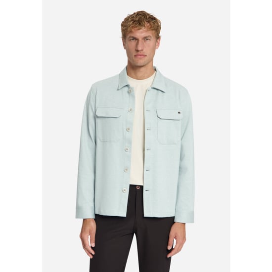 No Excess Heren overhemd 33510805 138 dusty blue - Image 6