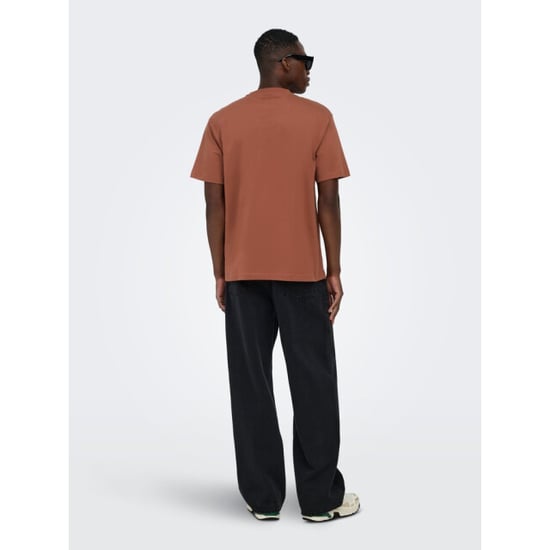 Only & Sons onsfred rlx ss tee noos 22022532 rustic brown - Image 6