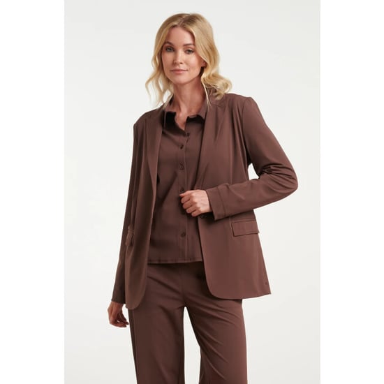 Smashed Lemon Blazer in comfortabele travel quality | - Image 1