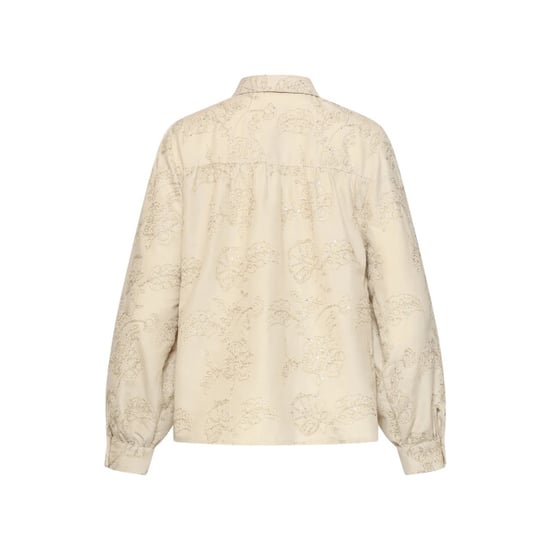 Smashed Lemon Blouse van geweven stof met geborduurd bloemdessin | - Image 2