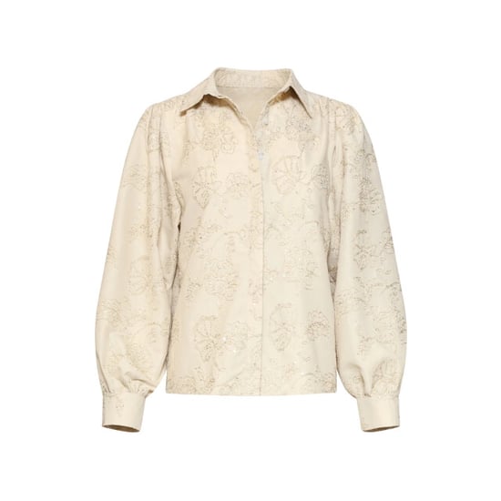 Smashed Lemon Blouse van geweven stof met geborduurd bloemdessin | - Image 3