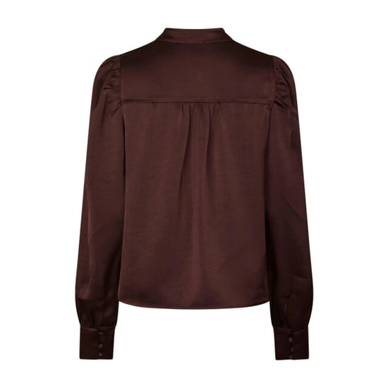 Neo Noir rosslynn heavy sateen blouse 163769 174 burgundy - Image 4