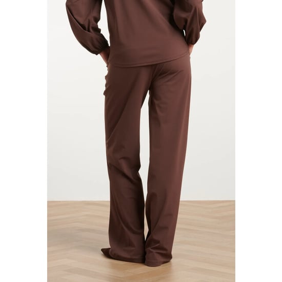 Smashed Lemon Broek met wijde pijpen in comfortabele travel quality | - Image 2