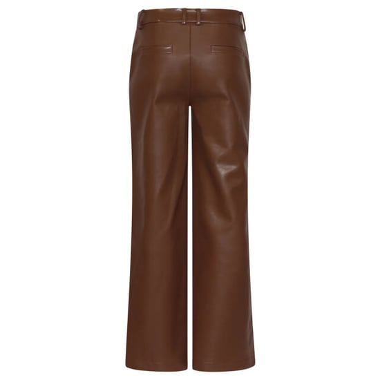Smashed Lemon Rechte pantalon van faux leather | - Image 3