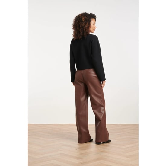 Smashed Lemon Rechte pantalon van faux leather | - Image 4
