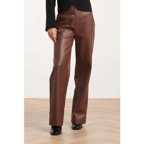 Smashed Lemon Rechte pantalon van faux leather | - Image 5