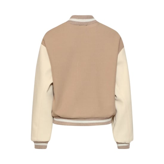 Smashed Lemon Bomberjack in beige en crème | - Image 5