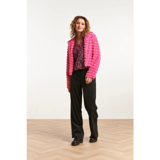 Smashed Lemon 23620 rib gebreid vest lois | - Image 6