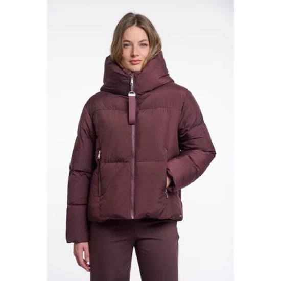 Rino & Pelle Joni.7002612 rino en pelle padded jacket with detachable collar fudge cloak - Image 1