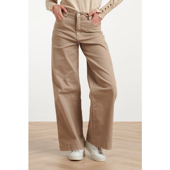Smashed Lemon Broek met wijde pijpen in warme tint | - Image 3