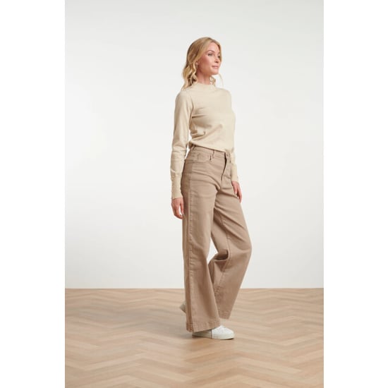 Smashed Lemon Broek met wijde pijpen in warme tint | - Image 6
