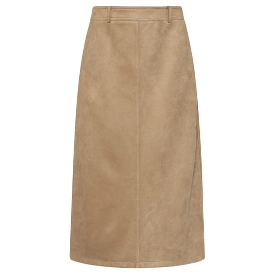 Smashed Lemon Midi rok van faux suède | - Image 3