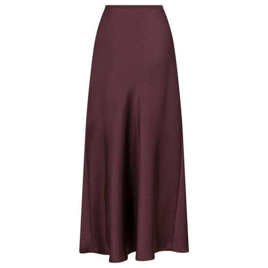 Neo Noir vicky heavy sateen skirt 159588 174 burgundy - Image 2