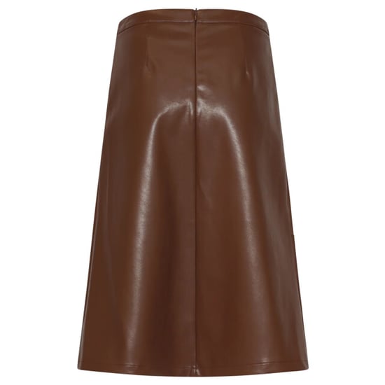 Smashed Lemon Midi rok van faux leather | - Image 6