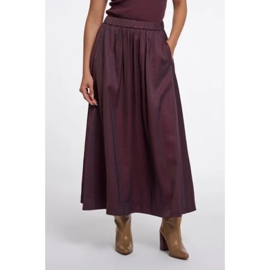 Rino & Pelle Lian.7002611 rino en pelle midi skirt fudge cloak - Image 2