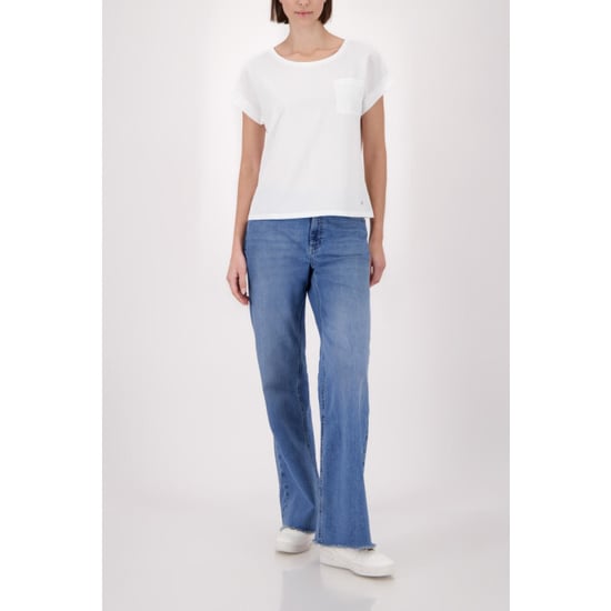 Monari  basic blouse shirt 410935 102 off-white - Image 3