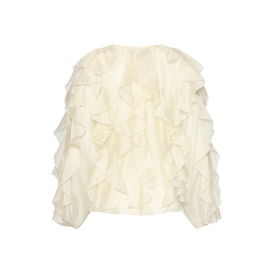 Smashed Lemon Blouse van luchtige stof met ruches | - Image 6