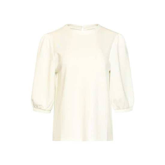 Smashed Lemon Stretch top met pofmouwen | - Image 3