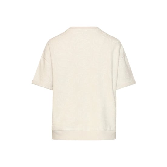 Smashed Lemon Top met ton-sur-ton geborduurd print | - Image 4