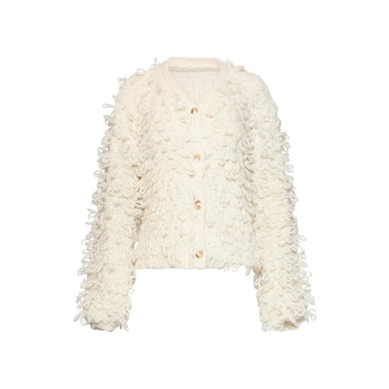 Smashed Lemon Fluffy vest met lusstructuur | - Image 2