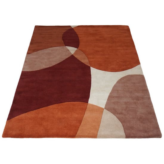 Veer Carpets Vloerkleed abstract /bruin 160 x 230 cm - Image 1