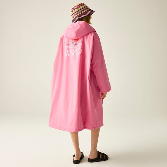 Regatta Outdoor Active Unisex Waterproof Zip Beach Surfing Changing Robe - Image 3