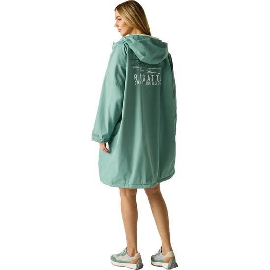 Regatta Outdoor Active Unisex Waterproof Zip Beach Surfing Changing Robe - Image 2