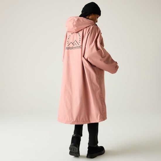 Regatta Outdoor Active Unisex Waterproof Zip Beach Surfing Changing Robe - Image 2