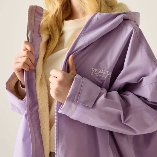 Regatta Outdoor Active Unisex Waterproof Zip Beach Surfing Changing Robe - Image 5