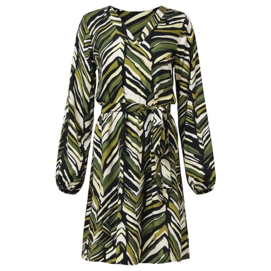 Smashed Lemon Army groen korte zig-zag print jurk | - Image 5