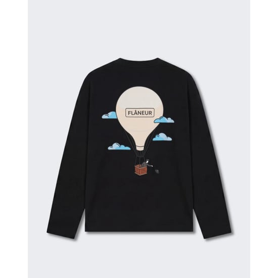 Flaneur Homme Heren longsleeve shirt met ballonmouwen - Image 2