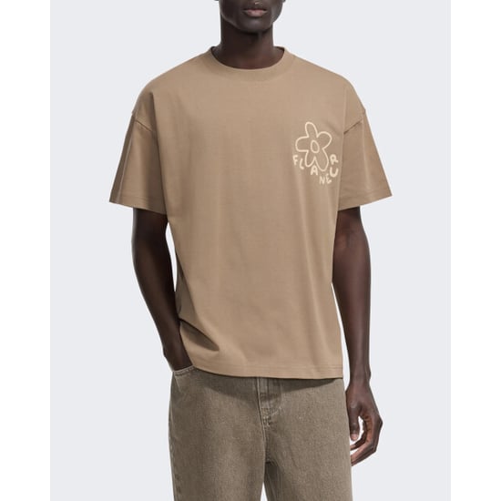 Flaneur Homme Heren blossom t-shirt met korte mouw - Image 3