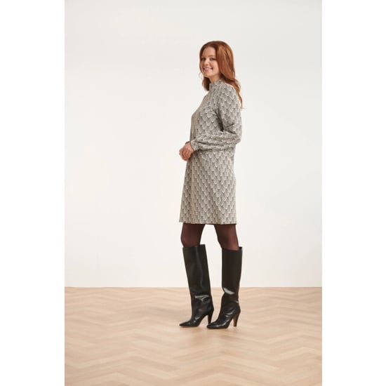 Smashed Lemon 24561 korte jurk met grafische print | - Image 2