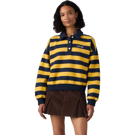 Levi's Graphic vintage rugby fleece stripe sweat - Image 3
