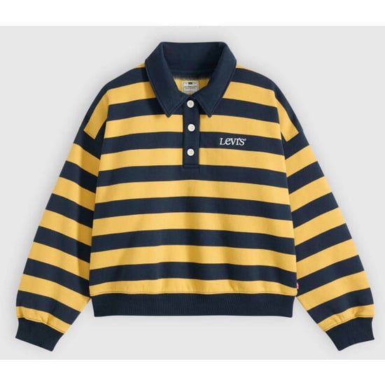 Levi's Graphic vintage rugby fleece stripe sweat - Image 4