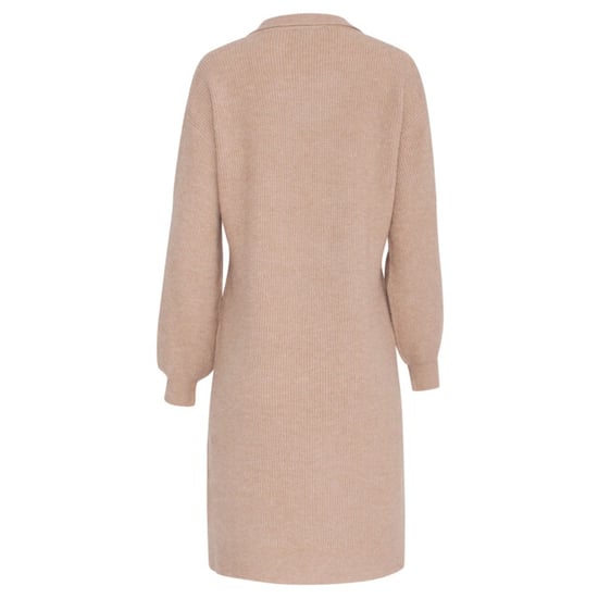 Smashed Lemon 23606 casual gebreide jurk met chique kraag | - Image 3