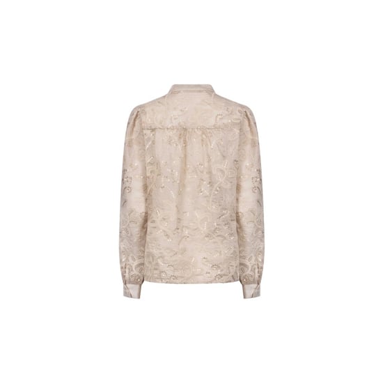 Nukus Nkf02178 9 antonella blouse embroidery sand - Image 3