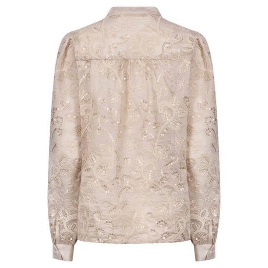Nukus Nkf02178 9 antonella blouse embroidery sand - Image 4