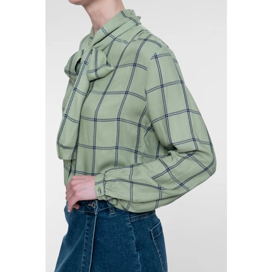 Geisha Blouse 63680-20 olive-lurex - Image 3