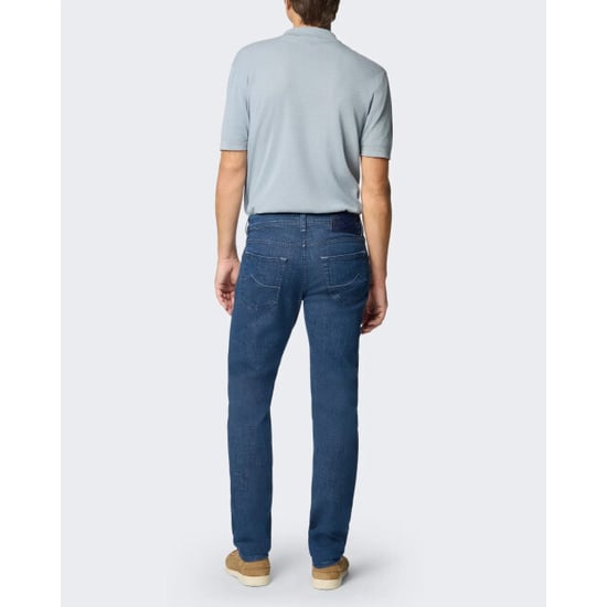 Jacob Cohën Heren broek pant 5 pkt super slim fit nick slim dark blue - Image 3