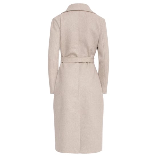 Smashed Lemon 24552 lange beige jas met grote revers - Image 3