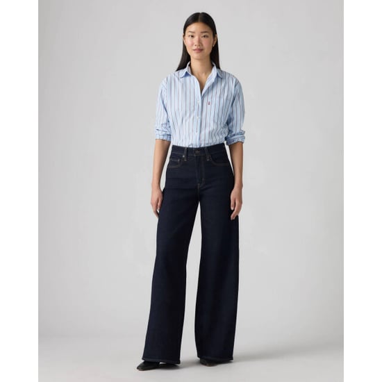 Levi's 728 high rise wide leg jeans retro rinse lb - Image 6