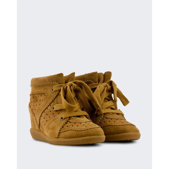 Isabel Marant Dames bobby sneaker taupe cognac - Image 3