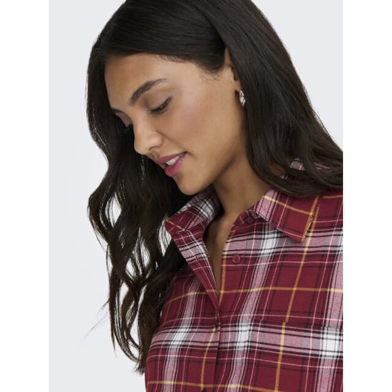 Only Onlwren check shirt dessin - Image 4